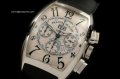 FM040A - Casablanca Big Date Chrono SS/LE Wht A-7750