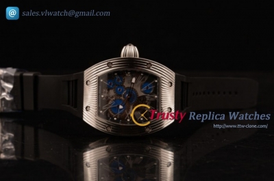 Richard Mille - RM 018 Tourbillon Hommage a Boucheron SS/RU Blue Skeleton Miyota 9015 Auto