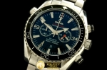 OMG0244 - 007 Skyfall Chrono SS/SS Black Jap Qtz