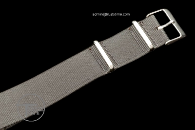 OMGACC011B - Nato Strap For Vintage Seamaster - Grey
