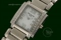 PP0020D- Patek Philippe 24 Hours MOP Wht Diamonds - Swiss Quartz