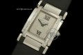 PP0060A - Ladies 24 Hours SS Full Diamonds Dial/Satin Swiss Qtz