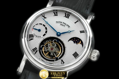 PP0153 - Classic Tourbillon Moonphase PR SS/LE White F-Tourbillo