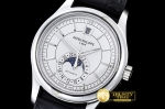 PP0209C - Annual Calendar MoonPhase 5205G White MY9015 Cal324