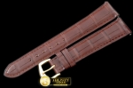 PPACC004F - Brown Croc Strap YG 20/16/ Insignia Buckle