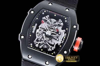 RM095B - RM027 Tourbillon Rafael Nadal Ltd Edn PVD/TI/NY Custom