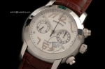 AP0078A - Globe Chronograph SS/LE White Asia 7750