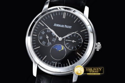 AP0352B - Jules Audemars Pert. Calendar SS/LE Black Jap MY9015