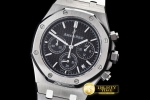 AP0357B - Royal Oak Chronograph Ref. 26320 SS/SS Black VK Qtz