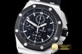 AP0375D - AP Royal Oak Chrono SS/RU Black JHF A3126 Secs@9