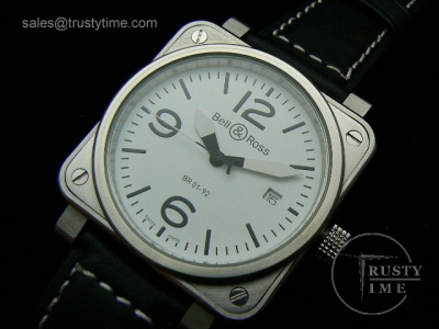 BR002 - Bell & Ross BR01-92 Instrument SS White