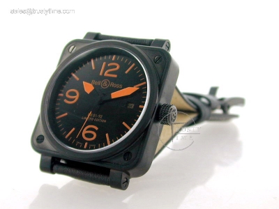 BR007B - Bell Ross PVD Orange Dial - Limited Edition