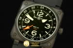 BR071 - BR01-93 GMT PVD/RU Black A-2836