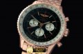 BSW0284B - Navitimer GMT RG/RG Black A-7750