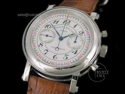 FM011 - Ronde Chronograph SS White - Lemania Working Chronos