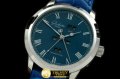 GLA0024C - Senator Perpetual Calendar SS/LE Blue Asian 2813