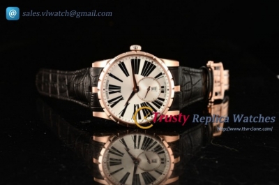 Roger Dubuis - Excalibur 36 RG/LE White Dial 1:1 Miyota 9015 Auto