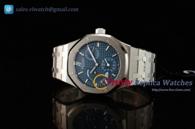 Audemars Piguet - Royal Oak Dual Time SS/SS Blue Dial Asia Auto