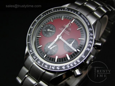 OMG0013SW01 - Omega SpeedMaster Michael Sch. Legend - Red