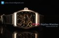 Franck Muller Vanguard Miyota Automatic Copy Tourbillon Rose Gold Case With Skeleton Dial Leather/Rubber Strap