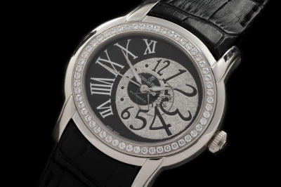 AP0048D - Millenary Auto Diam SS Blk Roman/Numerals Asia 2813