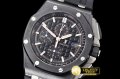 AP0412A - Royal Oak Offshore Novelty CER/RU Blk/RG JF A7750 Mod