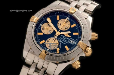 BSW0072B - Chronomat Evolution V2 TT Blue Asia 7750 28800bph