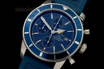 BSW0101A - Superocean Heritage Chrono V2 SS/RU Blue A-7750