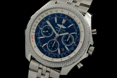 BSW0104D - Bentley 30s Chrono SS/SS Blue Asia 7750 28800bph
