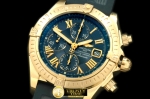 BSW0216B - Chronomat Evo YG/RU Blue Roman A-7750 28800bph