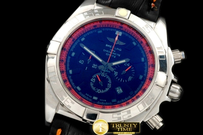 BSW0276B - Chronomat B01 SS/RU Blue/Orange Stick Jap OS20 Qtz