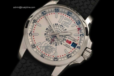 CH031C - Mile Milgia GT GMT SS/LE White A23J