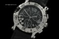 CH050A - Happy Sports Chrono SS/LE Blk/Blk Swiss Eta Qtz