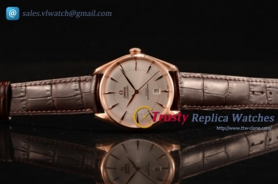 Omega - De Ville Tresor Master Co-Axial RG/LE White Clone Omega 8801 Auto