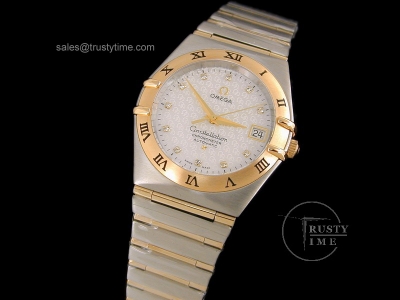 OMG0061 - Omega Constellation Mens 14K Gold Wrapped - Swiss 2824