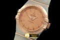 OMG0194C - Double Eagle Ladies SS/RG/TT Rose Gold Stk Qtz