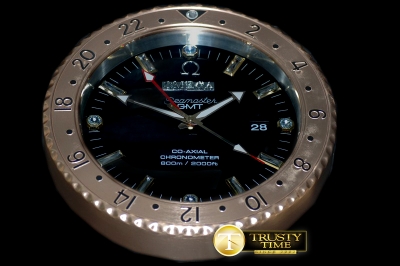 OMGCLK008 - Dealer Clock Seamaster GMT Style Quartz