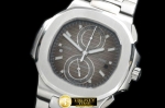 PP0164A - 5990 Nautilis Chrono SS/SS Grey Jap Qtz