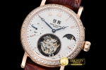 PP0248B - MoonPhase Day/Night Diam RG/LE White - Asia HW Tourb