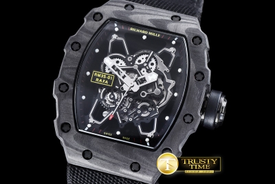 RM084A - RM035 Rafael Nadal Skeleton NTPT/NY Black Mod MY9015