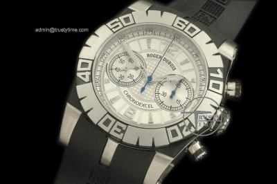 ROG009A - Chronoexcel SS/RU/Blk White Manual HW Chrono