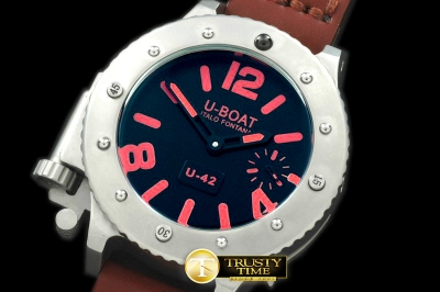 UB021D - U42 SS/LE Black/Red 52mm Asian 6497 H/W
