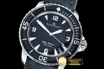 BLP026 - Blancpain Fifty Fathoms SS/NY Black ZF Asia 2836