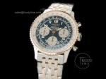 BSW0018D - TT Navitimer Blue Num Dial Working Chrono - New A7750