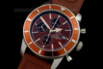 BSW0101B - Superocean Heritage Chrono V2 SS/RU Brown A-7750