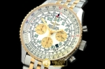 BSW0139A - Navitimer Cosmonaute SS/YG White Asia 7750