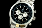 BSW0151B - TransOcean Chrono SS/SS Black Jap OS20 Qtz