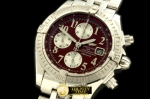 BSW0195C - Chronomat Evo SS/SS Brown Num A-7750 28800bph