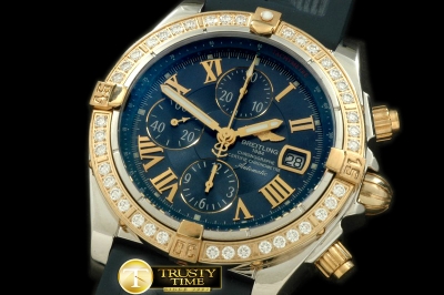 BSW0218A - Chronomat Evo SS/RU Blue Roman A-7750 28800bph