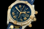 BSW0218E - Chronomat Evo SS/LE Blue Roman A-7750 28800bph